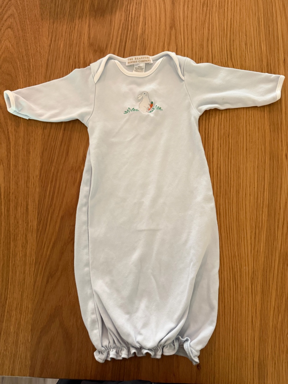 The Beaufort Bonnet Company Light Blue Sleep Sack 0-3 months